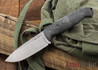 Bradford Knives: Guardian 4.5 - 3D Black Micarta - CPM-3V - Stonewash Finish