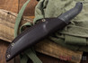 Bradford Knives: Guardian 4.5 - 3D Black Micarta - CPM-3V - Stonewash Finish