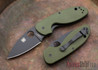 Spyderco: Efficient - Black Blade - Green G-10 - C216GPGRBK