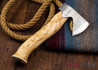 Karesuando Kniven: "Unna Aksu" Hunter's Hatchet - Curly Birch - Stainless Steel - 348