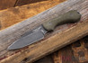 Bradford Knives: Guardian 3 - 3D OD Green Micarta - M390 - Nimbus Finish