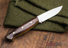 Cross Knives: EDC - Desert Ironwood - Mosaic Pins - Black Liners