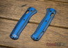 Custom Benchmade Bugout Scales - Blue & Black G-10