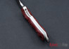 FOBOS: Tier-1 Mini - Red-Black G10 - White Liner - Satin Finish