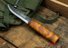 Helle Viking - 4.3" Utility Knife - Curly Birch 09