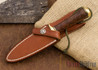 Randall Made Knives: Model 2-4 Stiletto - Stainless Steel - Walnut - Brass Hilt & Pommel