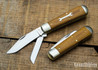 Great Eastern Cutlery: #86 Tidioute - Oil Field Jack - Natural Canvas Micarta