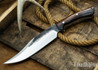 Lon Humphrey Knives: Gunfighter Bowie - Desert Ironwood - White Liners - 112386