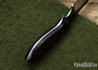 Carter Cutlery: #2480 Muteki Harpoon Perfect Neck Knife - Mahogany - Black Liners