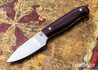 L.T. Wright Knives: Patriot - Double Red Micarta- Flat Ground