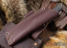L.T. Wright Knives: JX2 Jessmuk - CPM 3V - Desert Ironwood - Black Liners 03