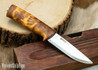 Helle Eggen - 4" Hunting Knife - Curly Birch 41