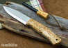 Casstrom: No.10 Swedish Forest Knife - Curly Birch w/ Firesteel - 08