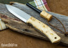 Casstrom: No.10 Swedish Forest Knife - Curly Birch w/ Firesteel - 23