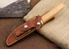 Randall Made Knives: Model 12-6 Little Bear Bowie - Birdseye Maple - 073096