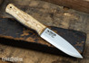 Casstrom: Lars Falt Bushcraft Knife - Sleipner Tool Steel - Curly Birch 26