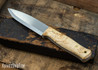 Casstrom: Lars Falt Bushcraft Knife - Sleipner Tool Steel - Curly Birch 26