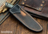 Lon Humphrey Knives: Bird & Trout AEB-L - Tasmanian Blackwood - Black Liners - 092892