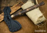 American Tomahawk: Model 1 - Gold Point Forge Edition - Hickory Handle - Drop-Forged 1060 Steel - Black Powdercoat