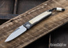 Arno Bernard Knives: Rinkhals Titanium Slipjoint - Warthog Tusk - 101607