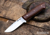 Carter Cutlery: Muteki #3159 Freestyle Puukko - Natural Canvas Micarta