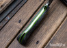 Lon Humphrey Knives: Hickok - Forged 52100 - Black Storm Maple - Lime Green Liners - 120339