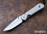 Chris Reeve Knives: Small Sebenza 31 - Unique Graphic - Hematite - CR09BG005