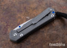 Chris Reeve Knives: Large Sebenza 31 - Unique Graphic - Triple Mosaic Opal - CR03CG001
