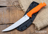 Benchmade Knives: 15500 Meatcrafter - Orange Santoprene - CPM-154