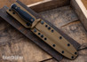 Spartan Blades: Spartan George V-14 - Black G-10 - CPM-S35VN - Flat Dark Earth PVD