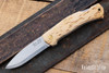 Casstrom: Lars Falt Scandi Lockback Folder - Curly Birch 183