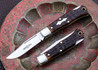Great Eastern Cutlery: #83 Northfield UN-X-LD - Tascosa Lockback - Dark Brewed Jigged Bone
