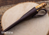 Helle Knives: Eggen - 4" Hunting Knife - Curly Birch - HE06GG10