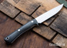 Lon Humphrey Knives: Tucson AEB-L - Storm Maple - White Liners - LH30GG152