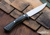 Lon Humphrey Knives: Tucson AEB-L - Storm Maple - Yellow Liners - LH30GG153