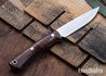 Lon Humphrey Knives: Tucson AEB-L - Tasmanian Blackwood - Blue Liners - LH30GG163