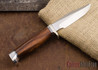 Randall Made Knives: Model 5 Small Camp & Trail - Goncalo Alvez Wood - Nickel Silver Hilt - Crow's Beak Butt Cap - Stainless Steel