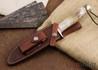 Randall Made Knives: Model 12-6 Sportsman Bowie - Stag - Nickel Silver Hilt & Pommel