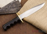 Randall Made Knives: Model 14 Attack - Black Micarta - Brass Hilt