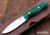 Bark River Knives: UP Gunny - Green Cyclone Mesh #3