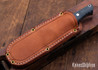 Bark River Knives: UP Bravo - Desert Ironwood - Red Liners - Hollow Pins #2