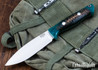 Bark River Knives: UP Bravo - Emerald Pinecone - Green Liners #1