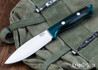 Bark River Knives: UP Bravo - Emerald Pinecone - Green Liners #2