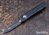 Microtech: Ultratech - Tactical Auto OTF - Double Edge - Black STD Blade - 122-1T