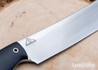 Bark River Knives: Donavon Phillips Competition Chopper/Camp Knife - Black Linen Micarta