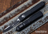 Microtech: Ultratech - Tactical Auto OTF - Single Edge - Black STD Partial Serated Blade - 121-2T
