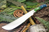Bark River Knives: Bravo Machete - CPM 1V - Borealis Dragon Scale