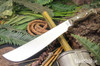 Bark River Knives: Bravo Machete - CPM 1V - Mil Spec Camo G-10 - Natural Liners