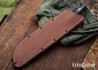 Bark River Knives: Bravo Machete - CPM 1V - Mil Spec Camo G-10 - Natural Liners