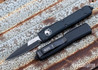 Microtech: Ultratech - Auto OTF - Bayonet Edge - Black Tactical STD Blade - 120-1T